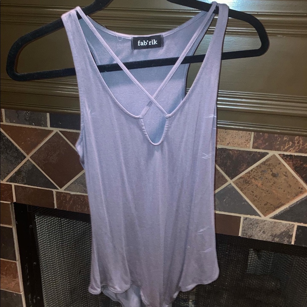 Grey Body suit tank
